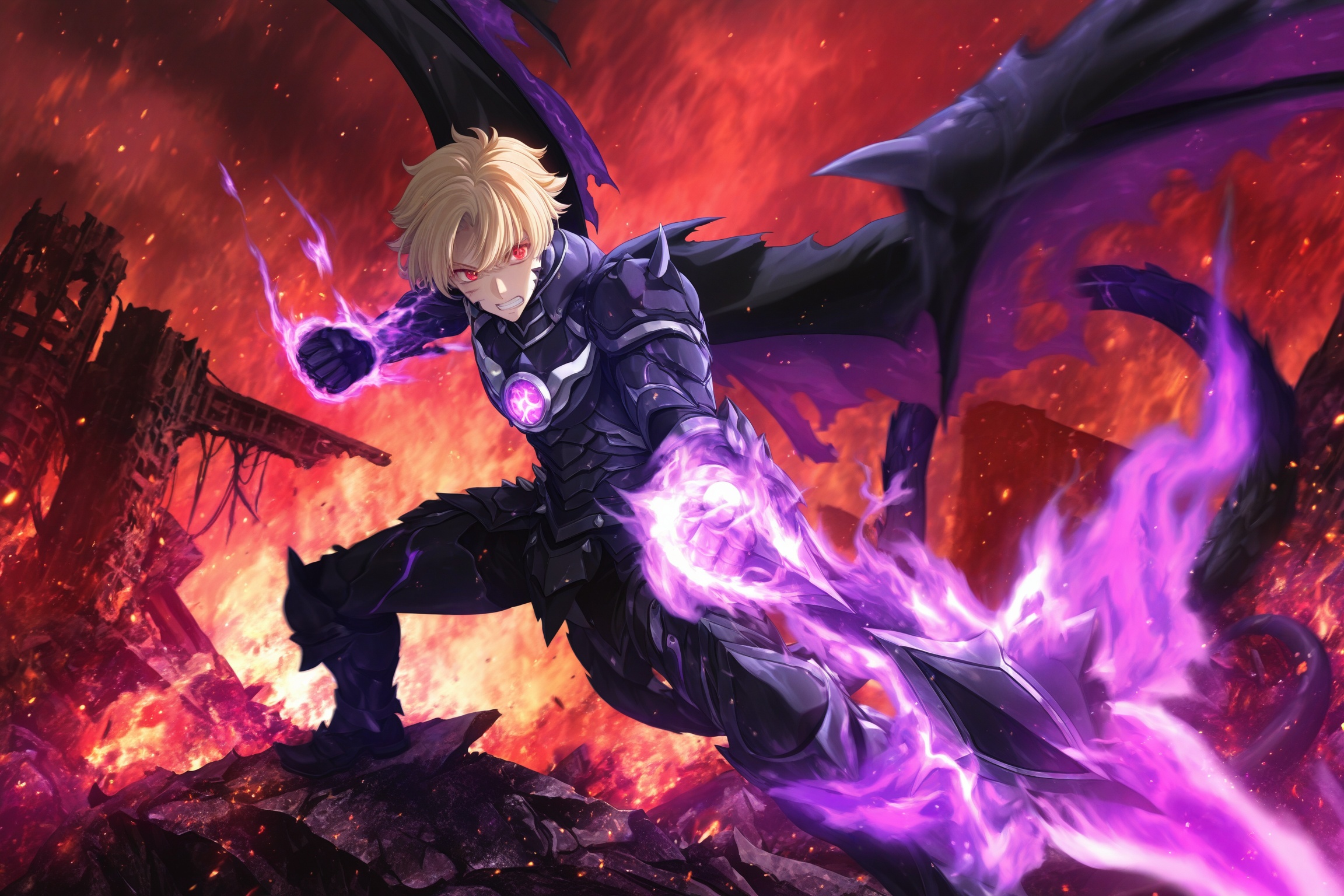 saji prison dragon armor,  saji absorption line,  saji genshirou on Tensor.Art