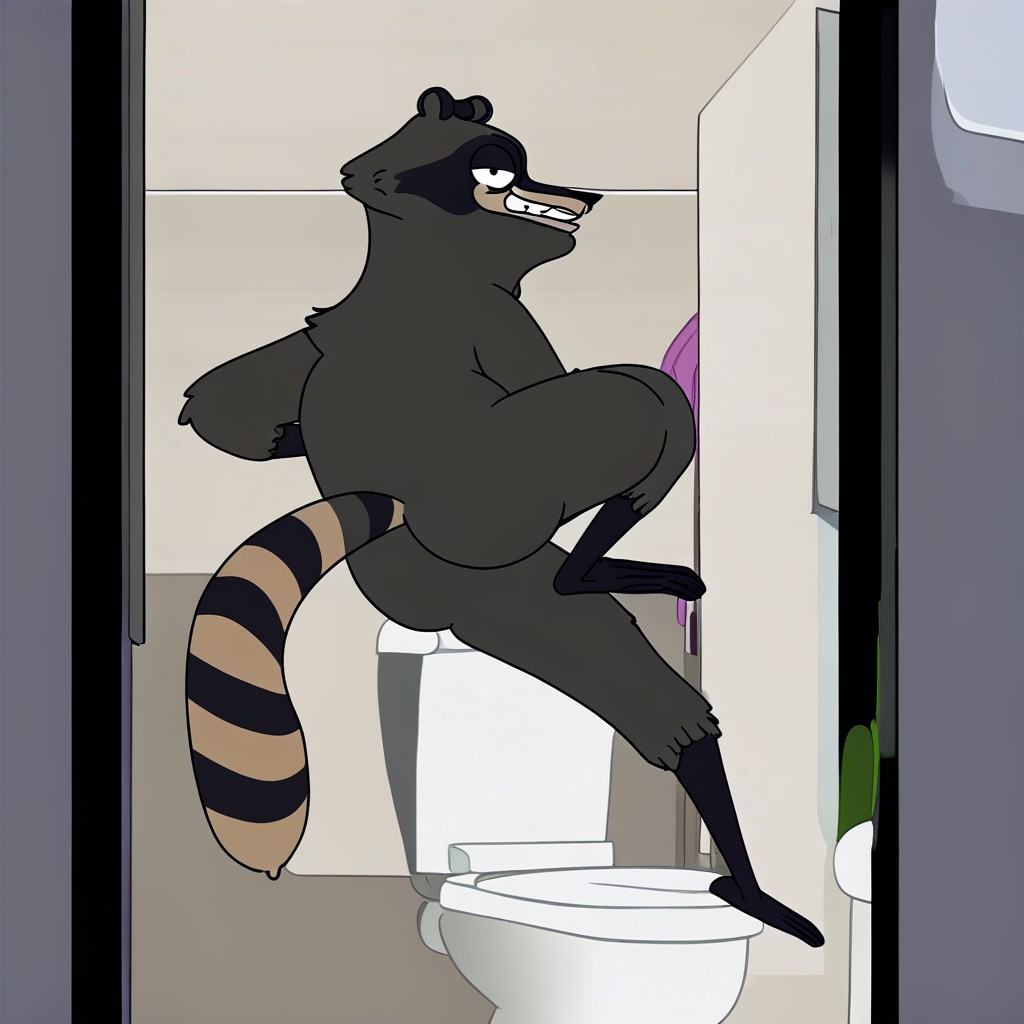 scumbag raccoon,  feral,  solo on Tensor.Art