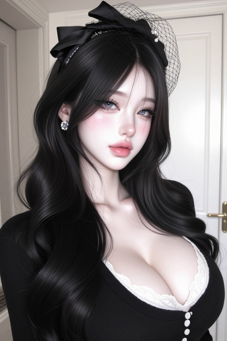 1girl,  solo,  big boobs on Tensor.Art