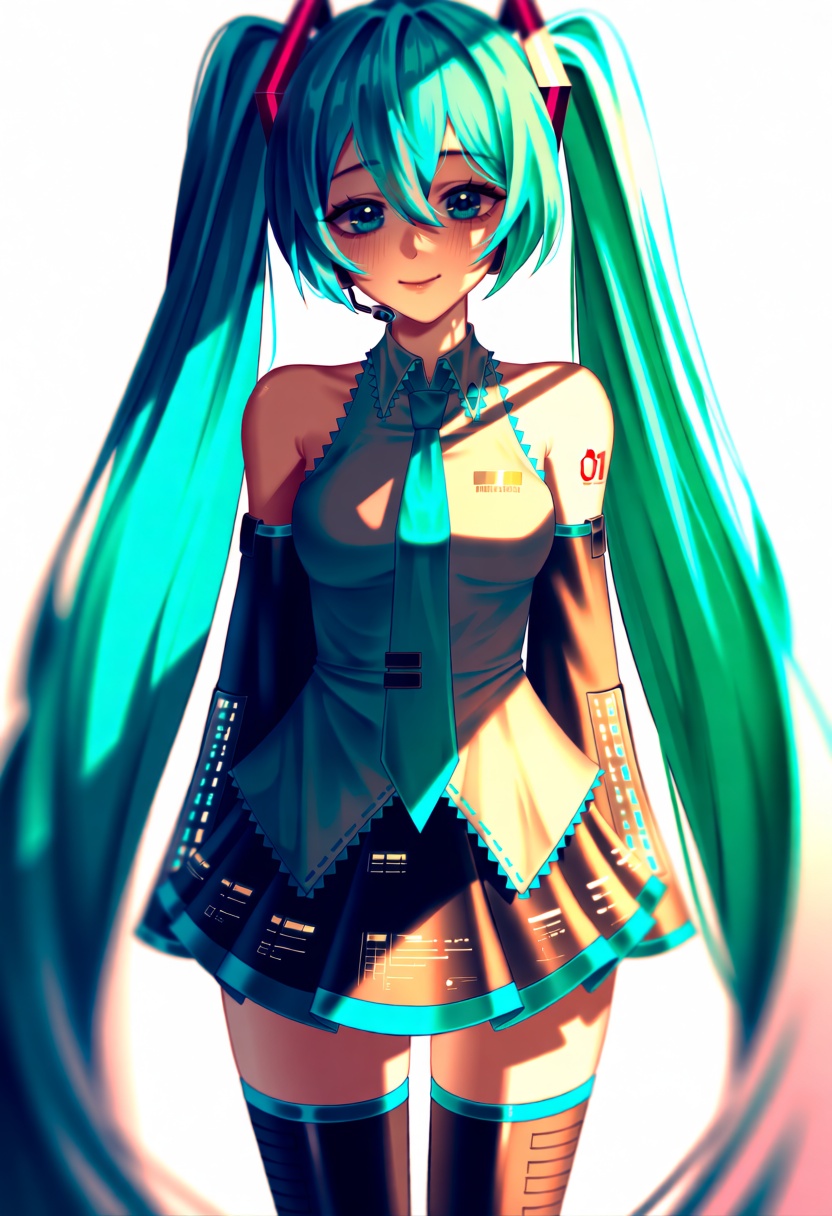 @bekusArt,  1girl,  hatsune miku on Tensor.Art