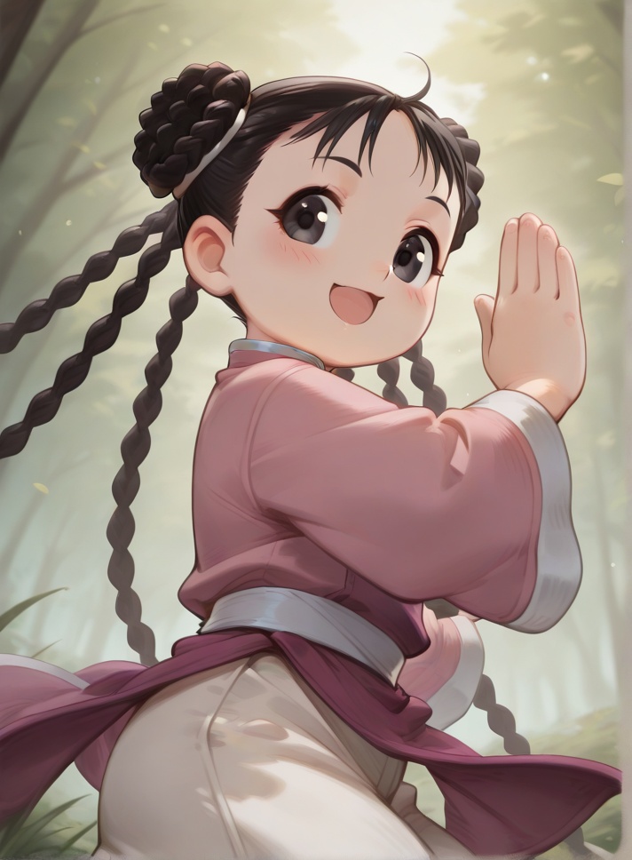blurry background,  (Perfect hand anatomy),  highly detailed on Tensor.Art