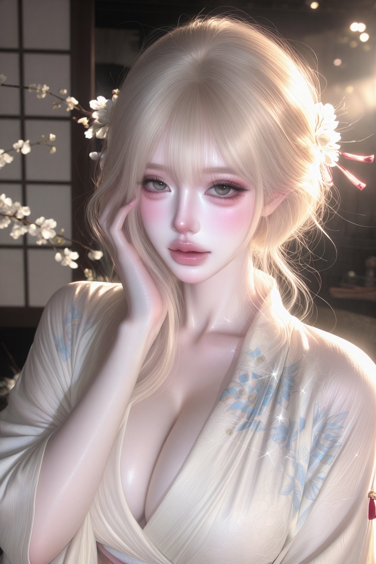 1girl,  solo,  big boobs on Tensor.Art