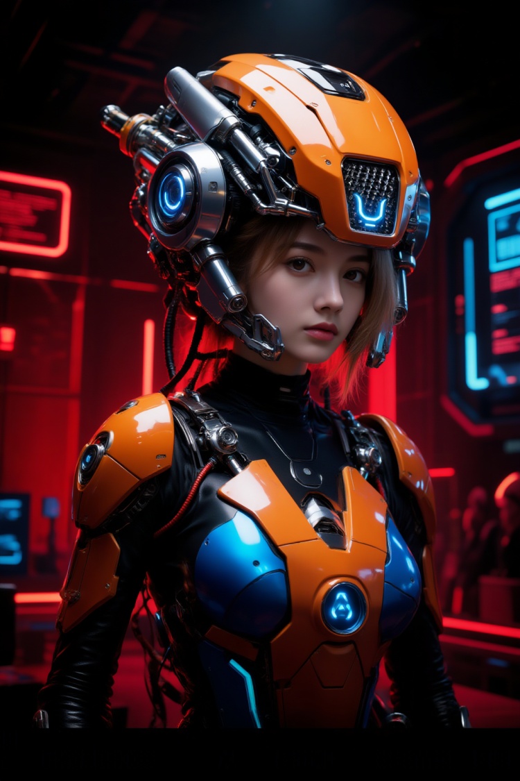 赛博&机甲girl（一念） by 一念 on Tensor.Art