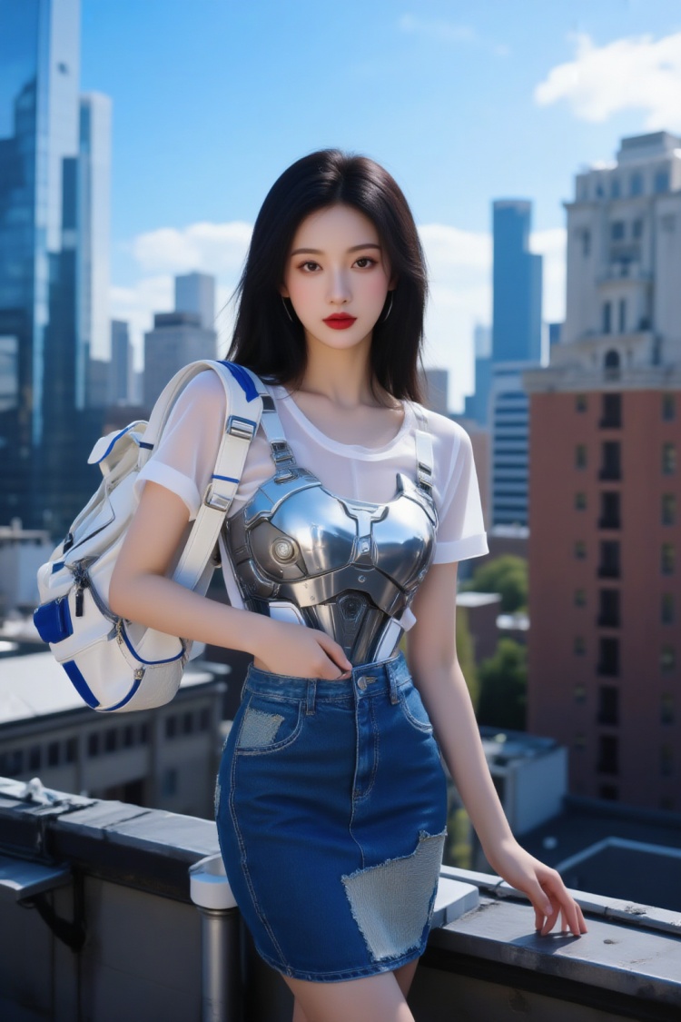 赛博&机甲girl（一念） by 一念 on Tensor.Art
