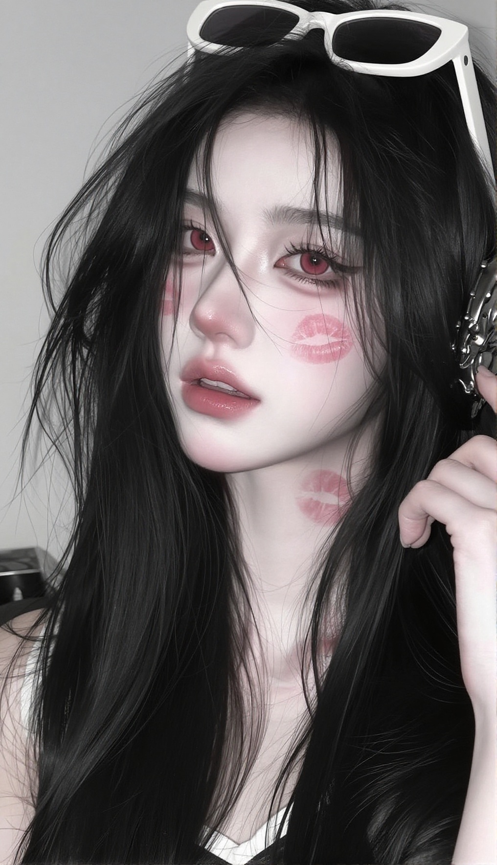 1 girl,  solo,  close-up portrait on Tensor.Art