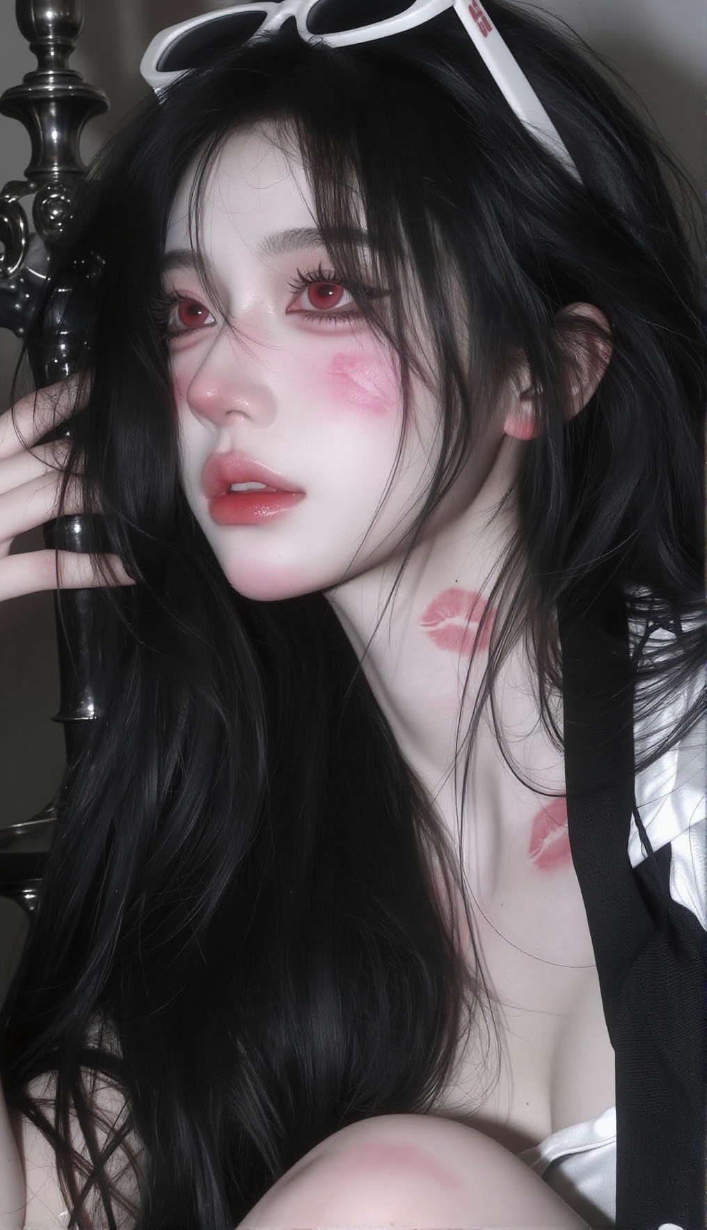 1 girl,  solo,  close-up portrait on Tensor.Art
