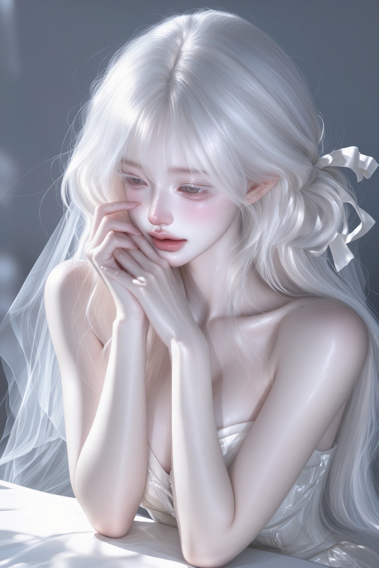 1girl,  solo,  soft_hearted face on Tensor.Art