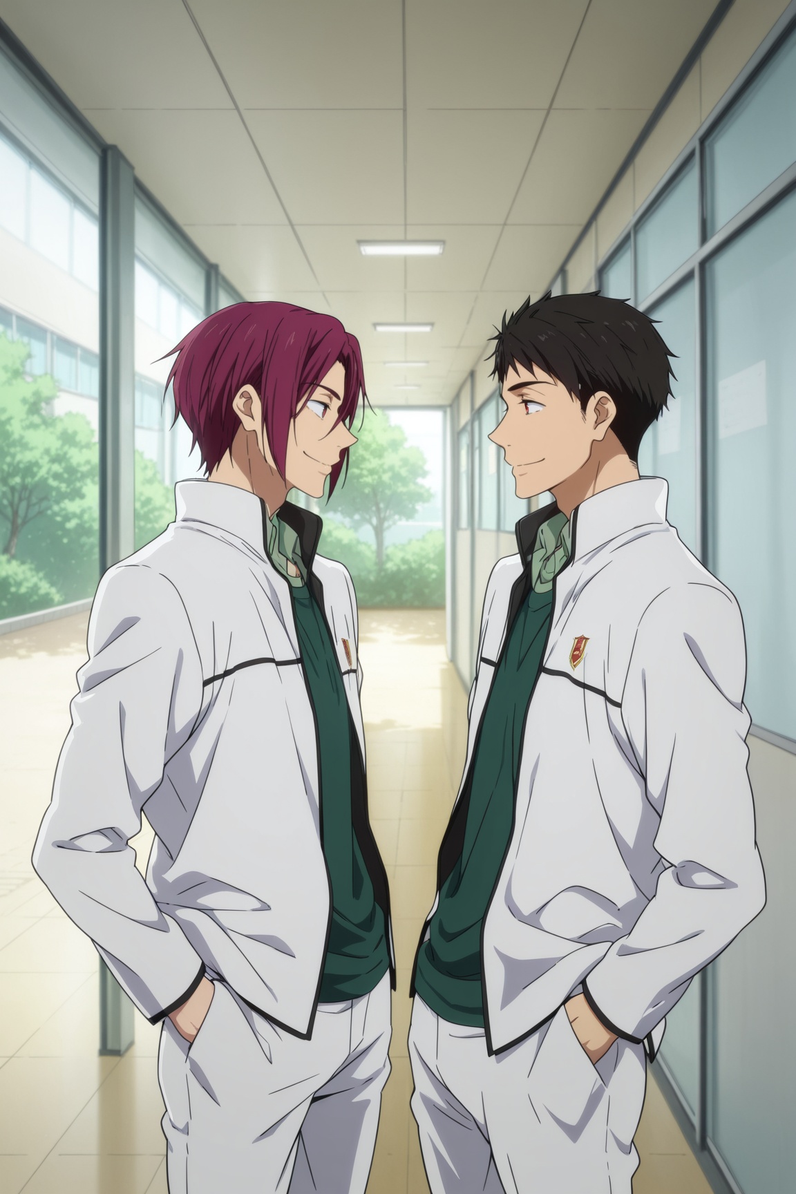BREAK sosuke yamazaki,  black hair,  aqua eyes on Tensor.Art