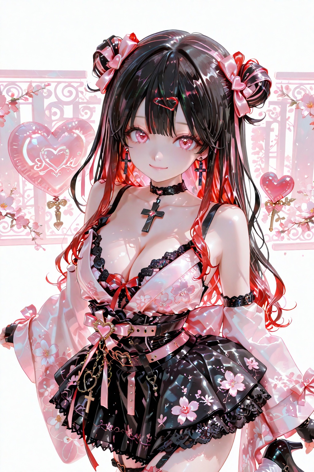 Young girl,  solo,  long hair on Tensor.Art