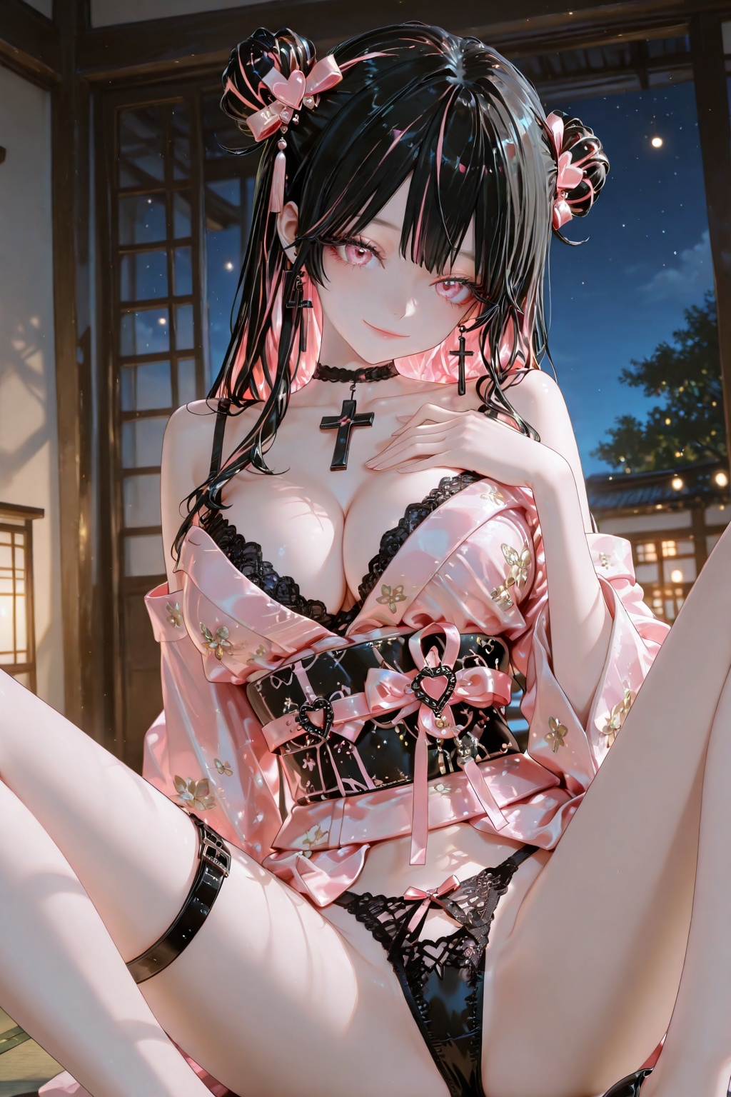 Tsukino Himeko,  girl,  solo on Tensor.Art