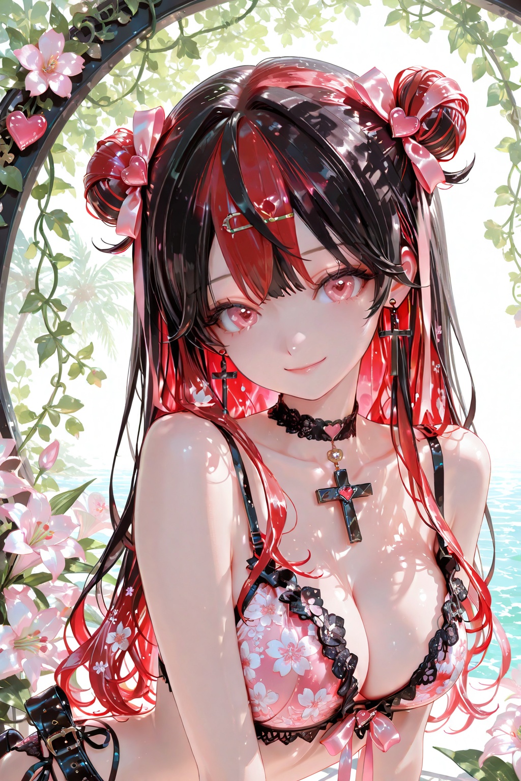 Young girl,  solo,  long hair on Tensor.Art