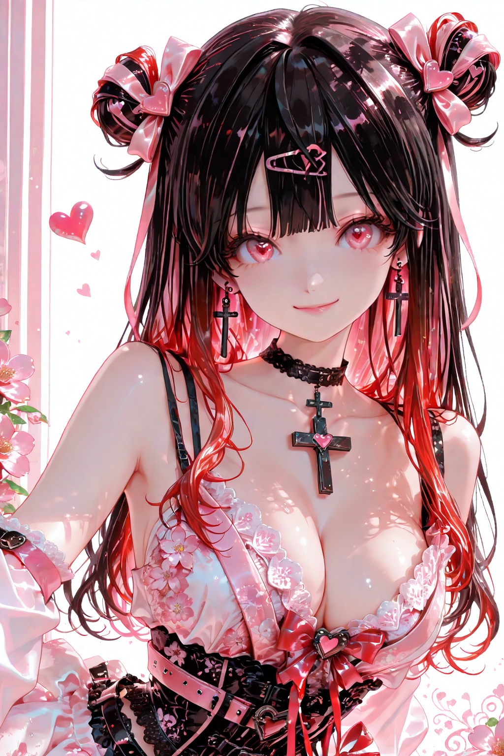 Young girl,  solo,  long hair on Tensor.Art