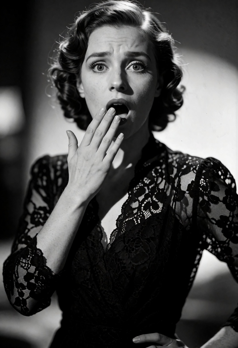 portrait of 1930s housewife,  gorgeous face,  petit on Tensor.Art