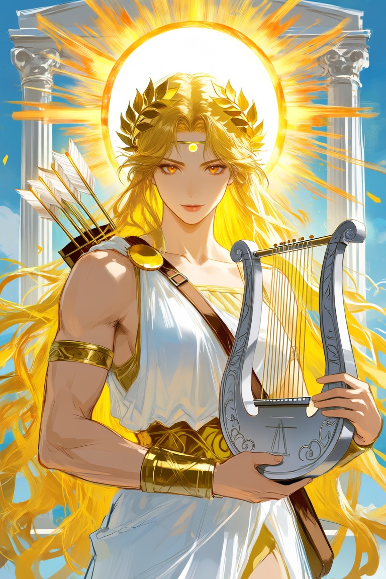 masterpiece,  best quality,  score_7 female Apollo on Tensor.Art
