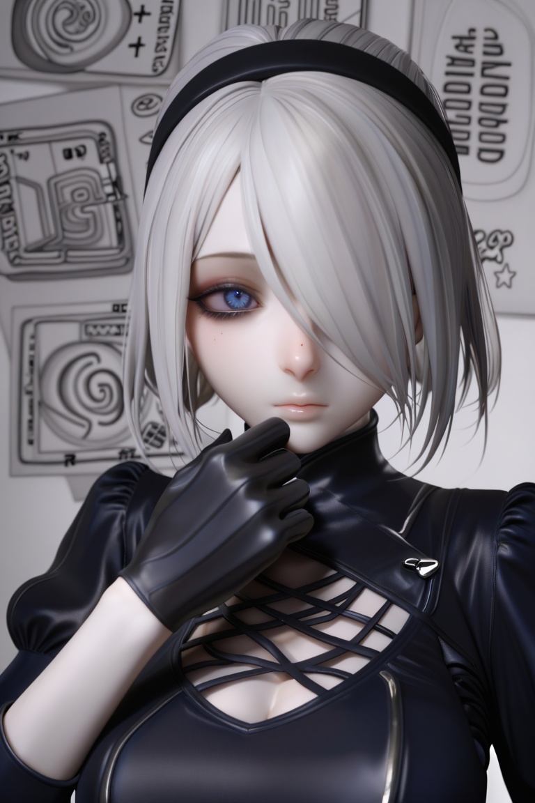 3dcgi,  3d,  2b \(nier:automata\) on Tensor.Art