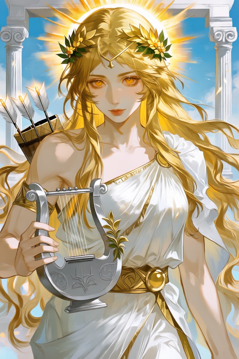 masterpiece,  best quality,  score_7 female Apollo on Tensor.Art