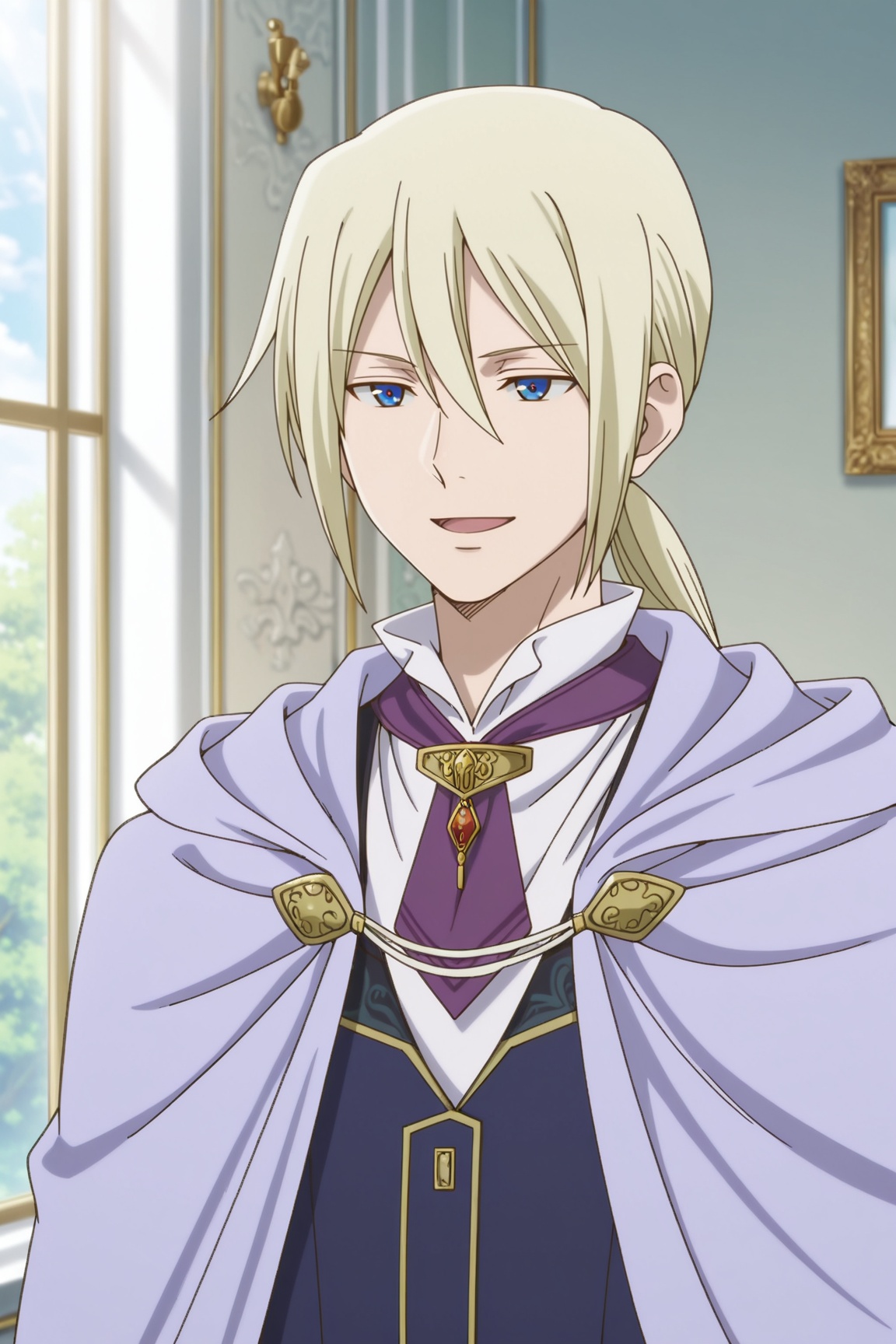 izana wistaria,  blonde hair,  blue eyes on Tensor.Art