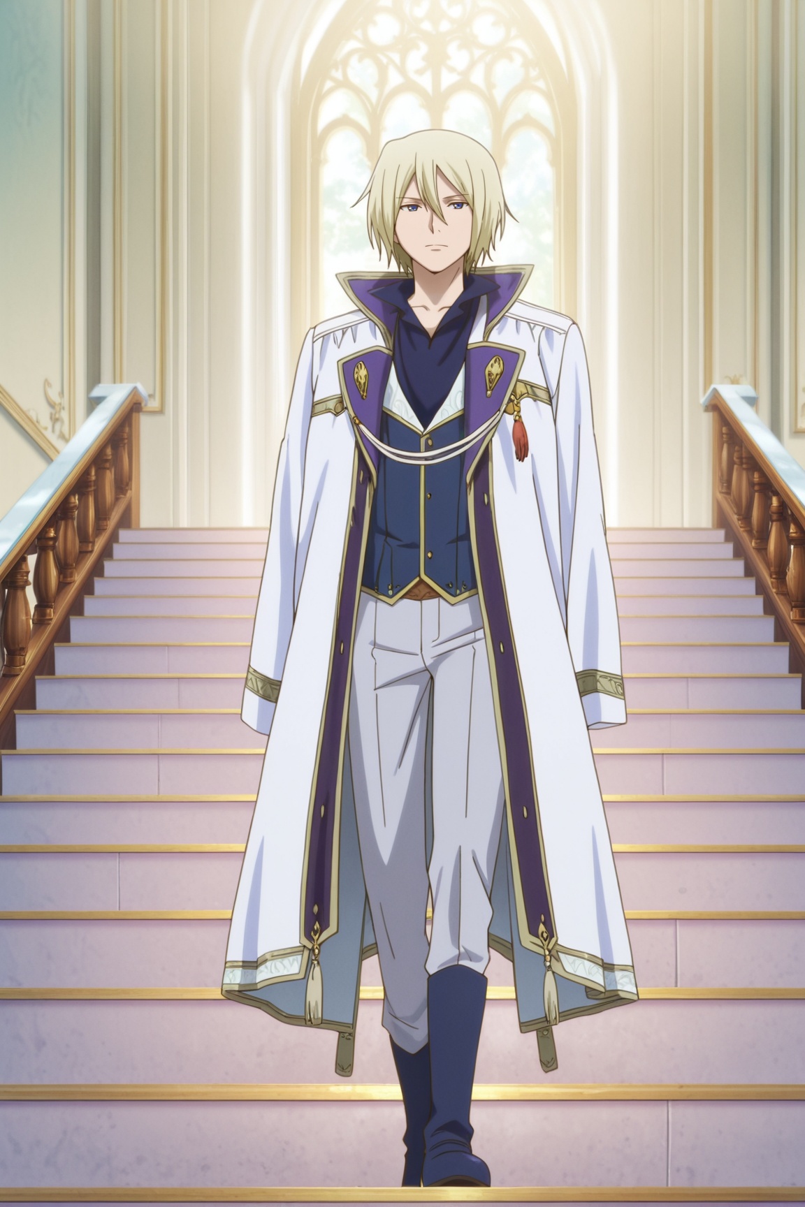 izana wistaria,  blonde hair,  blue eyes on Tensor.Art