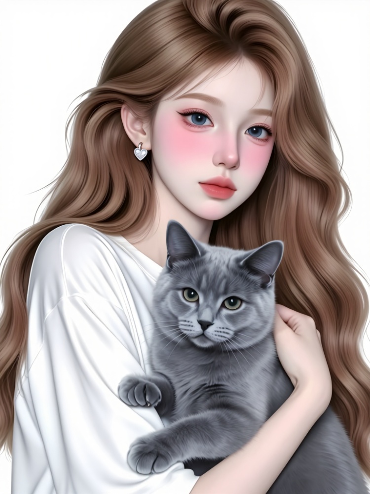 Zimage-女孩与宠头像 by 小狗宾利 on Tensor.Art