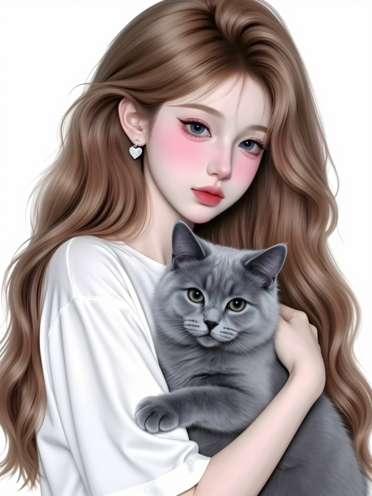 Zimage-女孩与宠头像 by 小狗宾利 on Tensor.Art