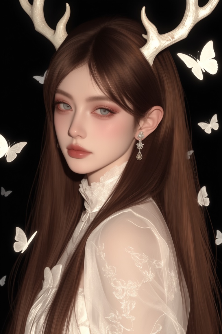 1girl,  solo,  long hair on Tensor.Art