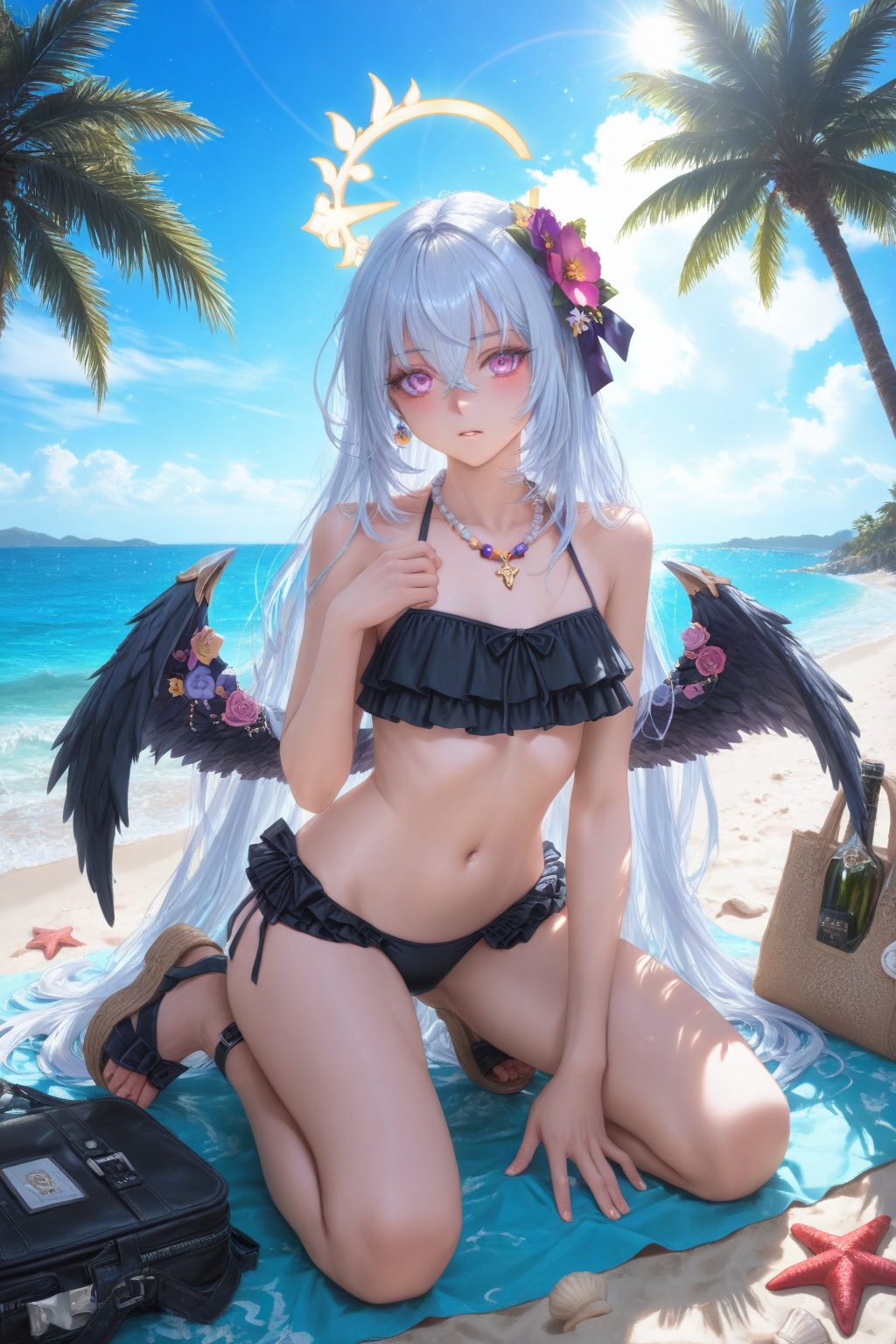 1girl,  solo,  long hair on Tensor.Art