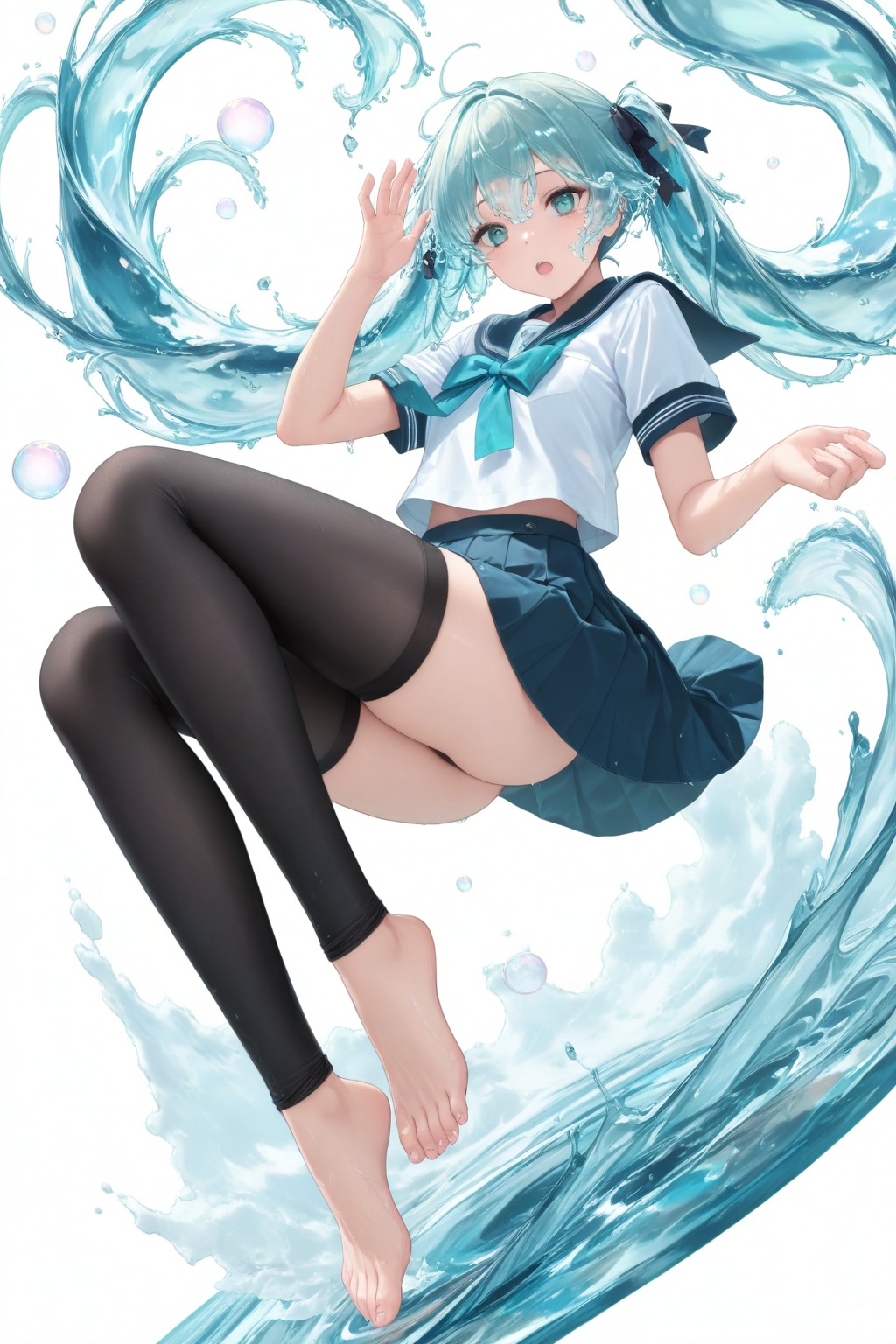 black stockings,  masterpiece,  best quality on Tensor.Art