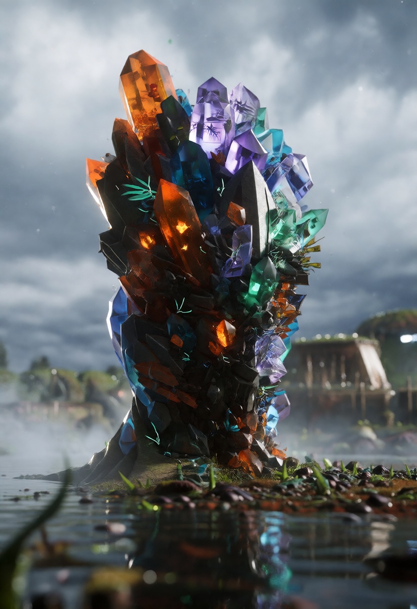 extremely detailed,  landscape of an unknown planet, on Tensor.Art