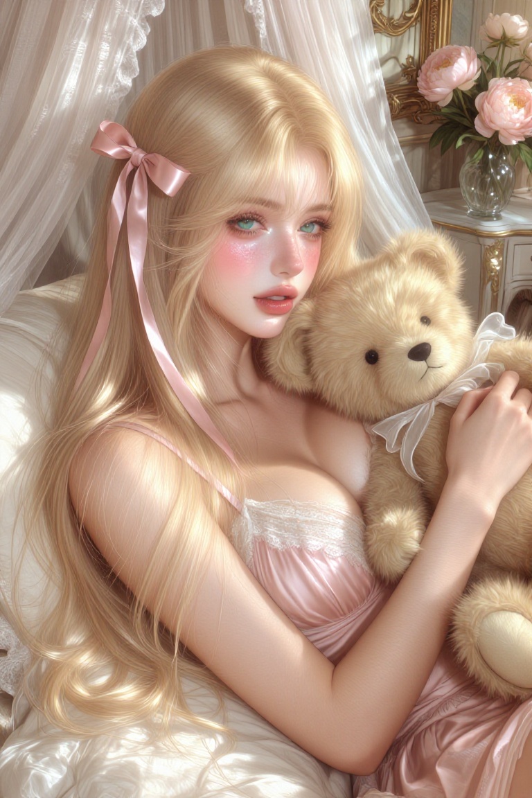 Sunsh1ne,  A woman with a soft oval face,  high cheekbones on Tensor.Art