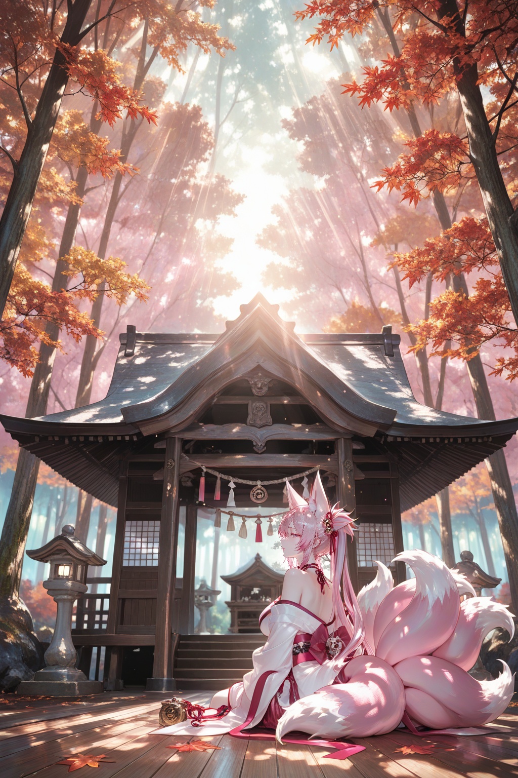 miyubloom,  dreamy anime,  cinematic lighting on Tensor.Art