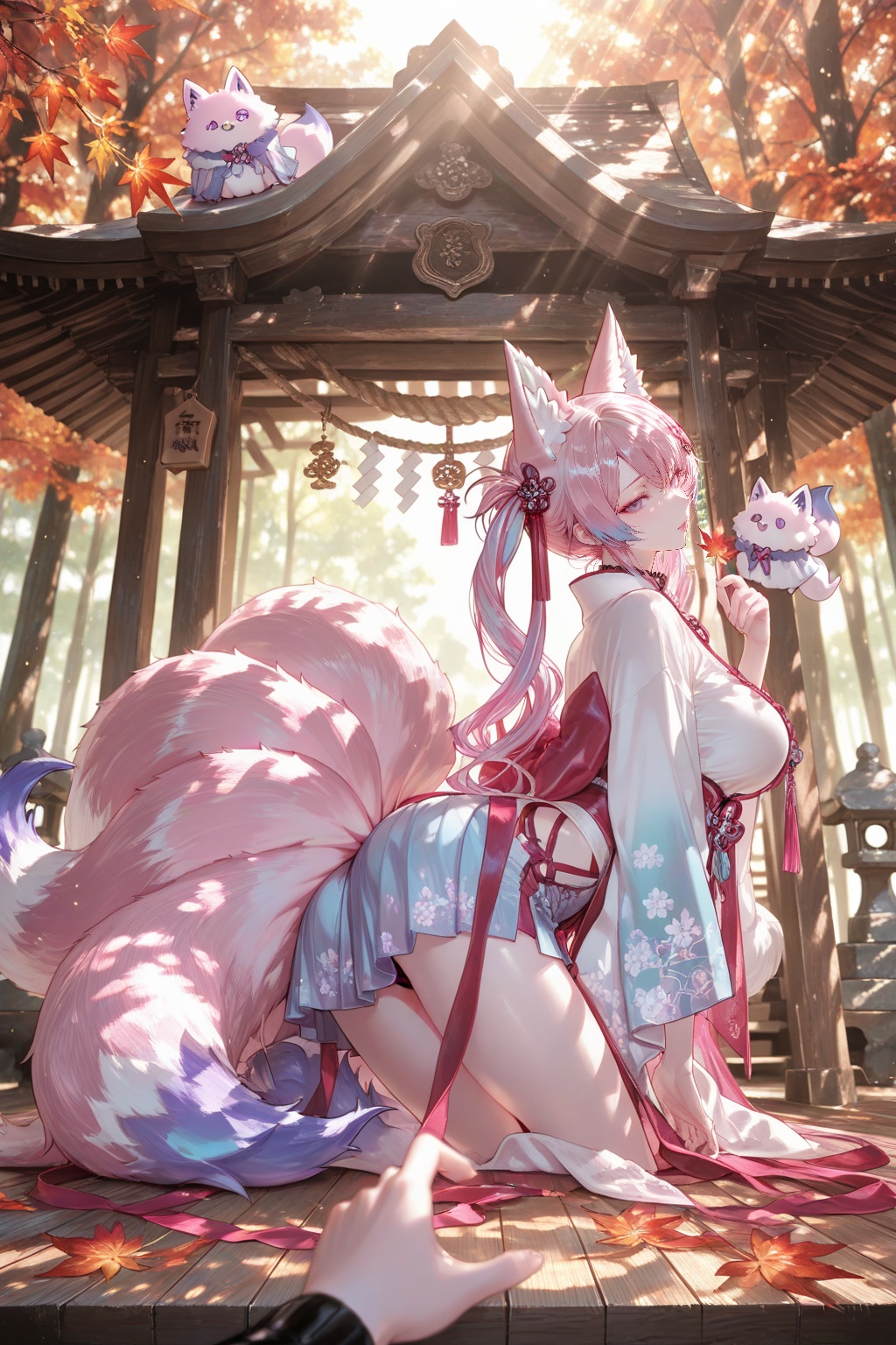 miyubloom,  dreamy anime,  cinematic lighting on Tensor.Art