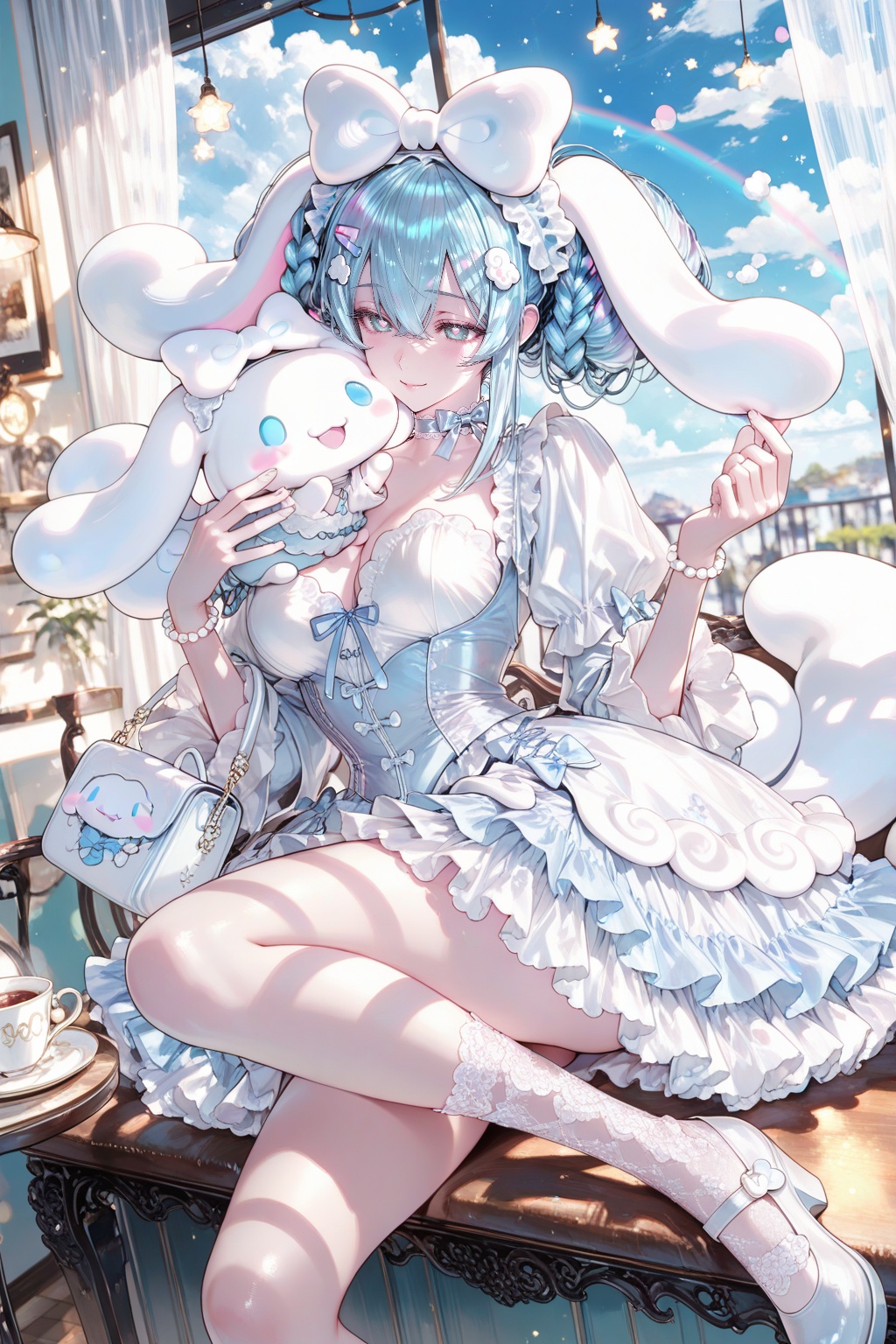 miyubloom,  dreamy anime,  cinematic lighting on Tensor.Art