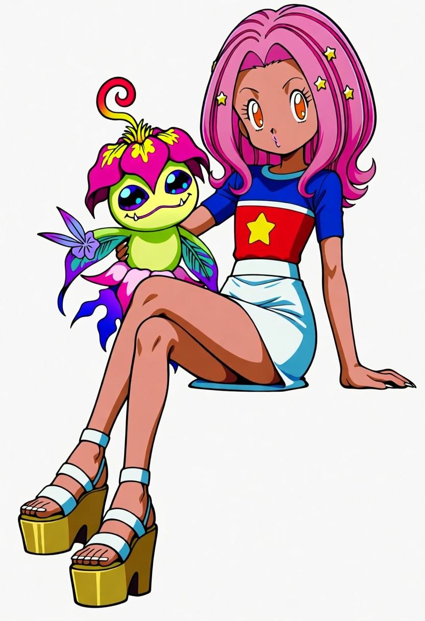 mimi1,  palmon,  1girl on Tensor.Art