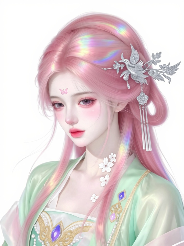 Zimage-炫彩国潮温柔古风女生 by 小狗宾利 on Tensor.Art