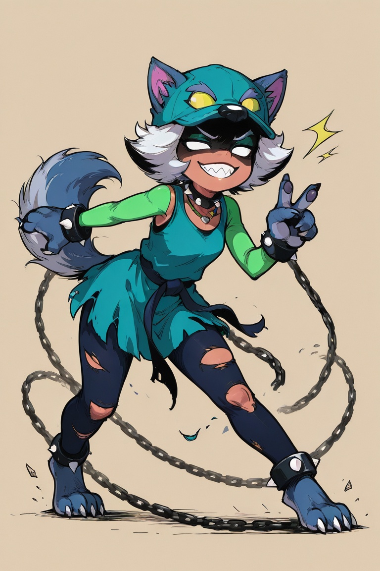 Cel-Shaded,  flat color,  black shading on Tensor.Art