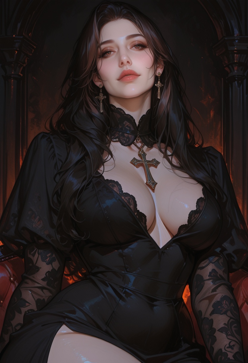 1girl,  solo,  Mature Female on Tensor.Art