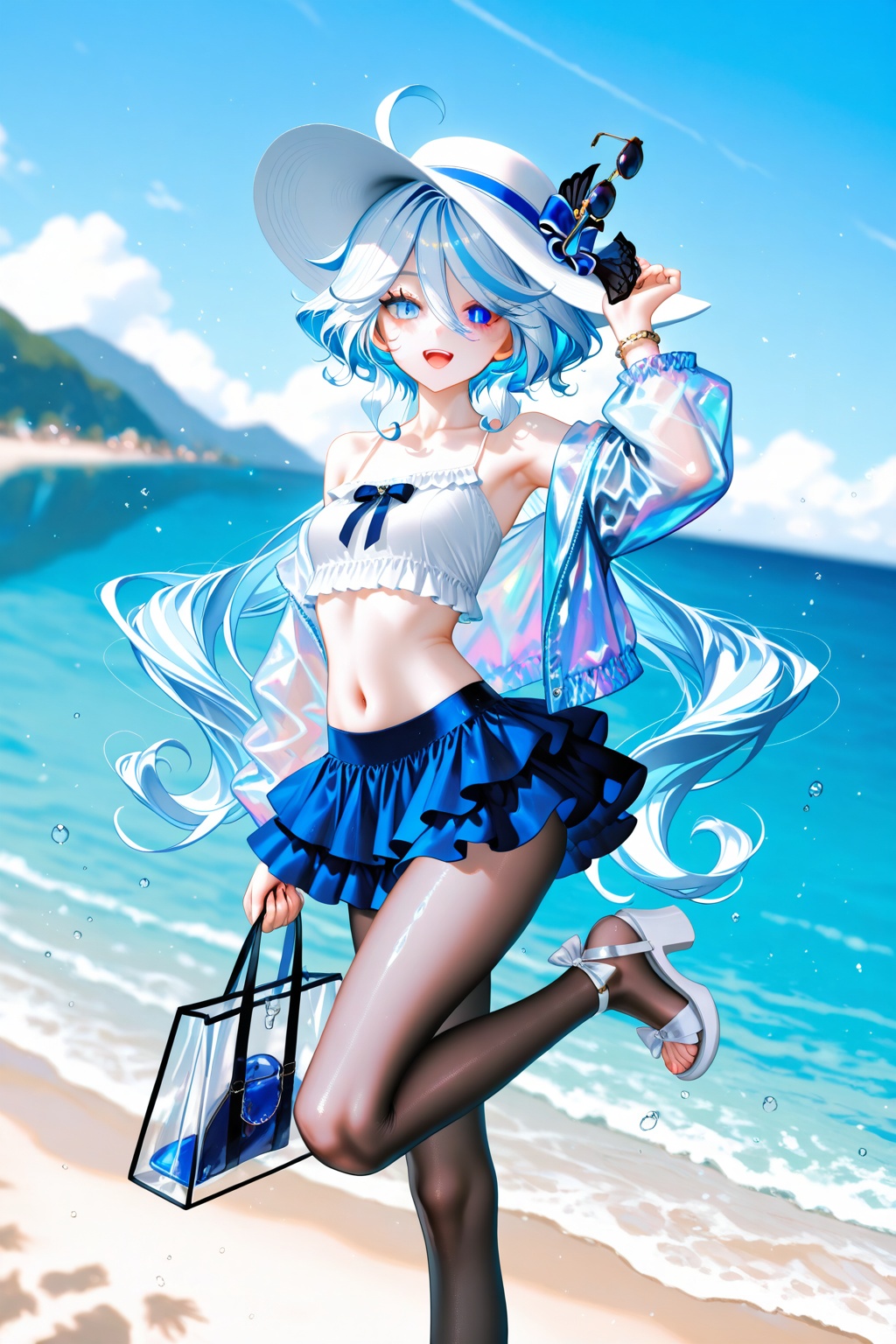 black pantyhose,  masterpiece,  highres by ikun on Tensor.Art