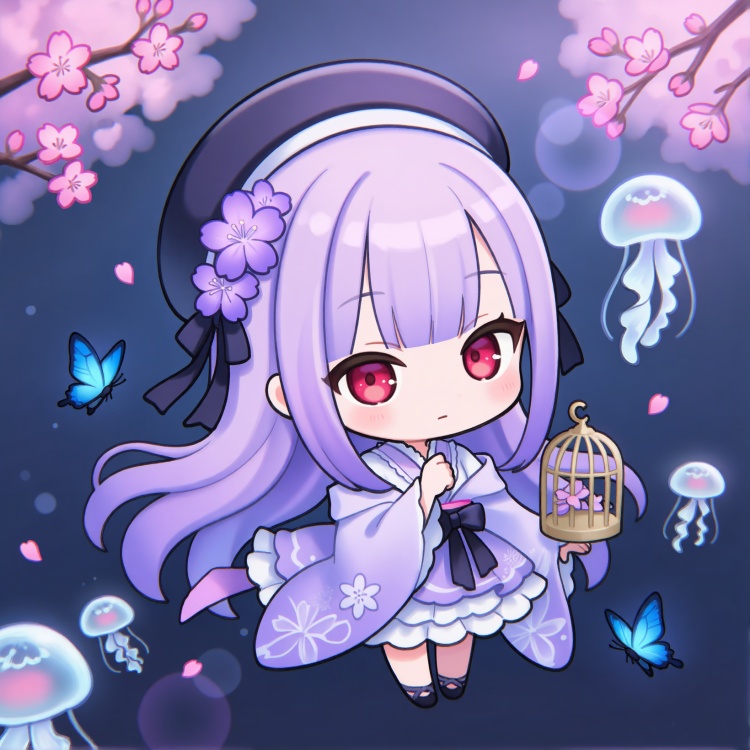 PSO风Q版_chibi by user_877258914564078639 on Tensor.Art