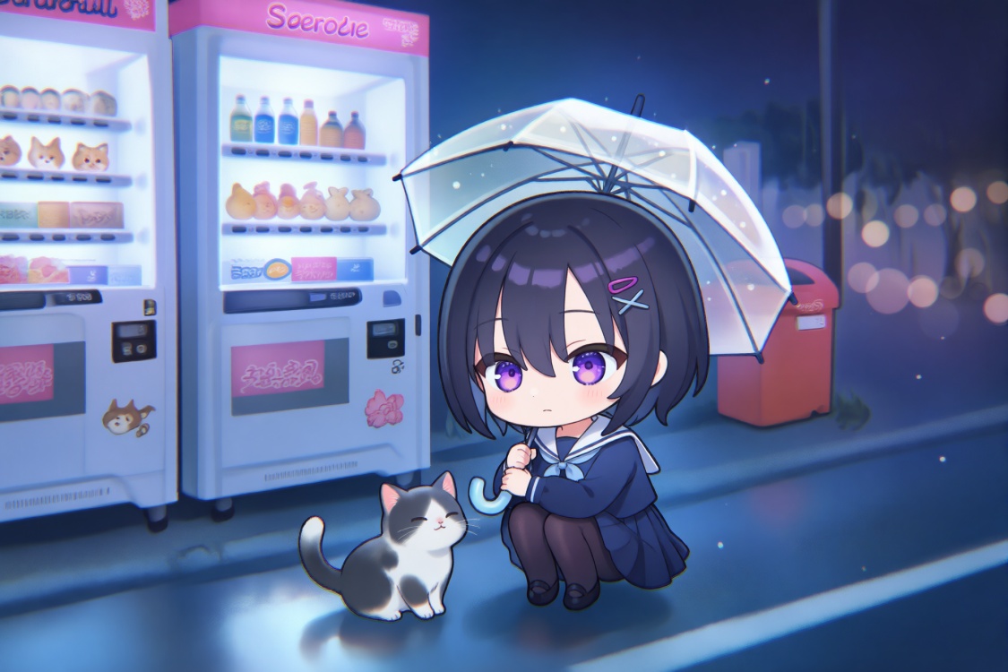 PSO风Q版_chibi by user_877258914564078639 on Tensor.Art