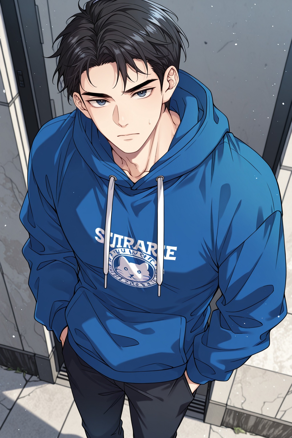 male focus,  1boy,  ryu ian on Tensor.Art