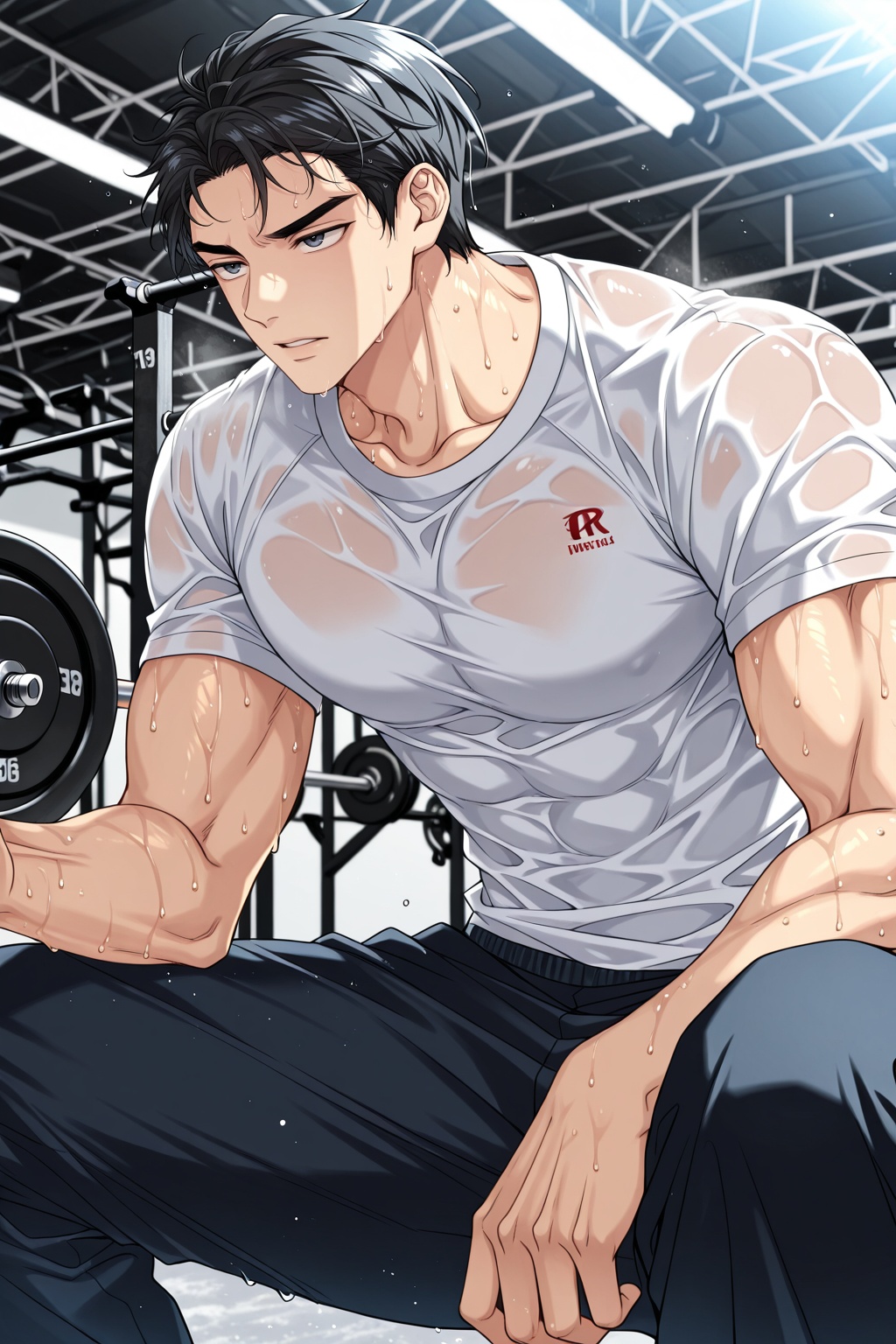 male focus,  1boy,  ryu ian on Tensor.Art