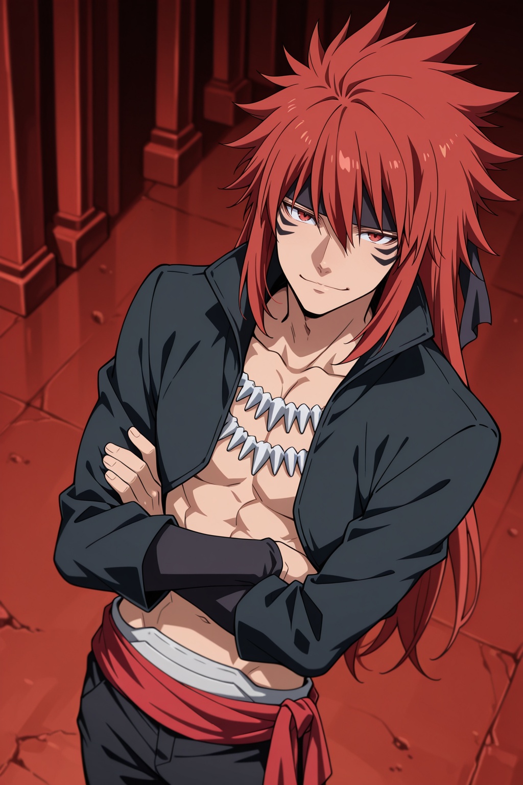 male focus,  1boy,  guy crimson on Tensor.Art