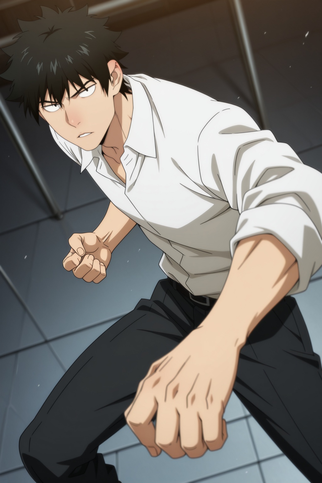male focus,  1boy,  han daewi on Tensor.Art