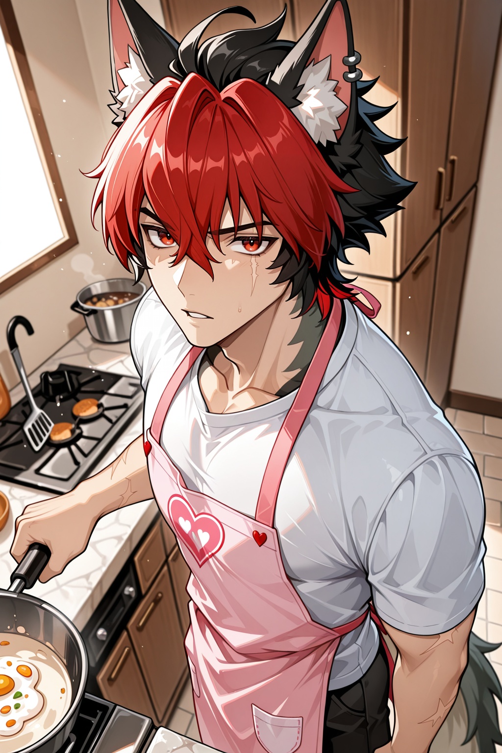 male focus,  1boy,  komano manato on Tensor.Art