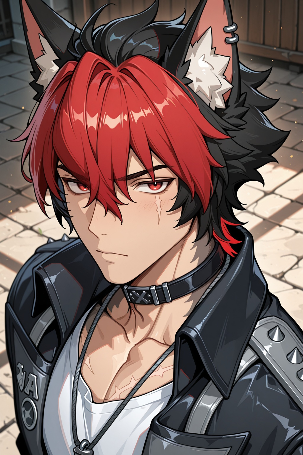 male focus,  1boy,  komano manato on Tensor.Art