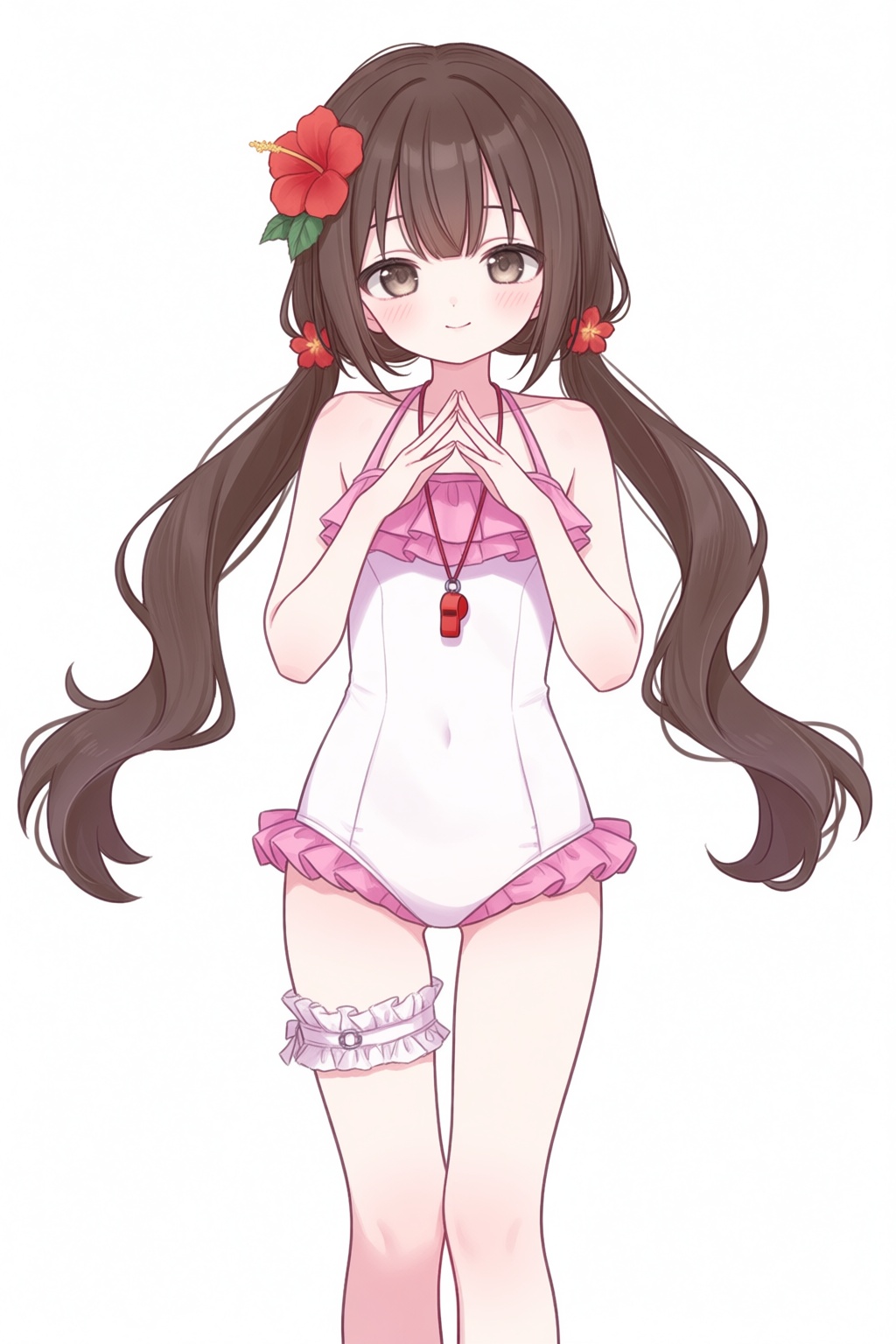 1girl,  bare arms,  bare shoulders on Tensor.Art