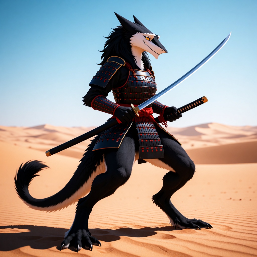 desert background,  midday,  solo on Tensor.Art