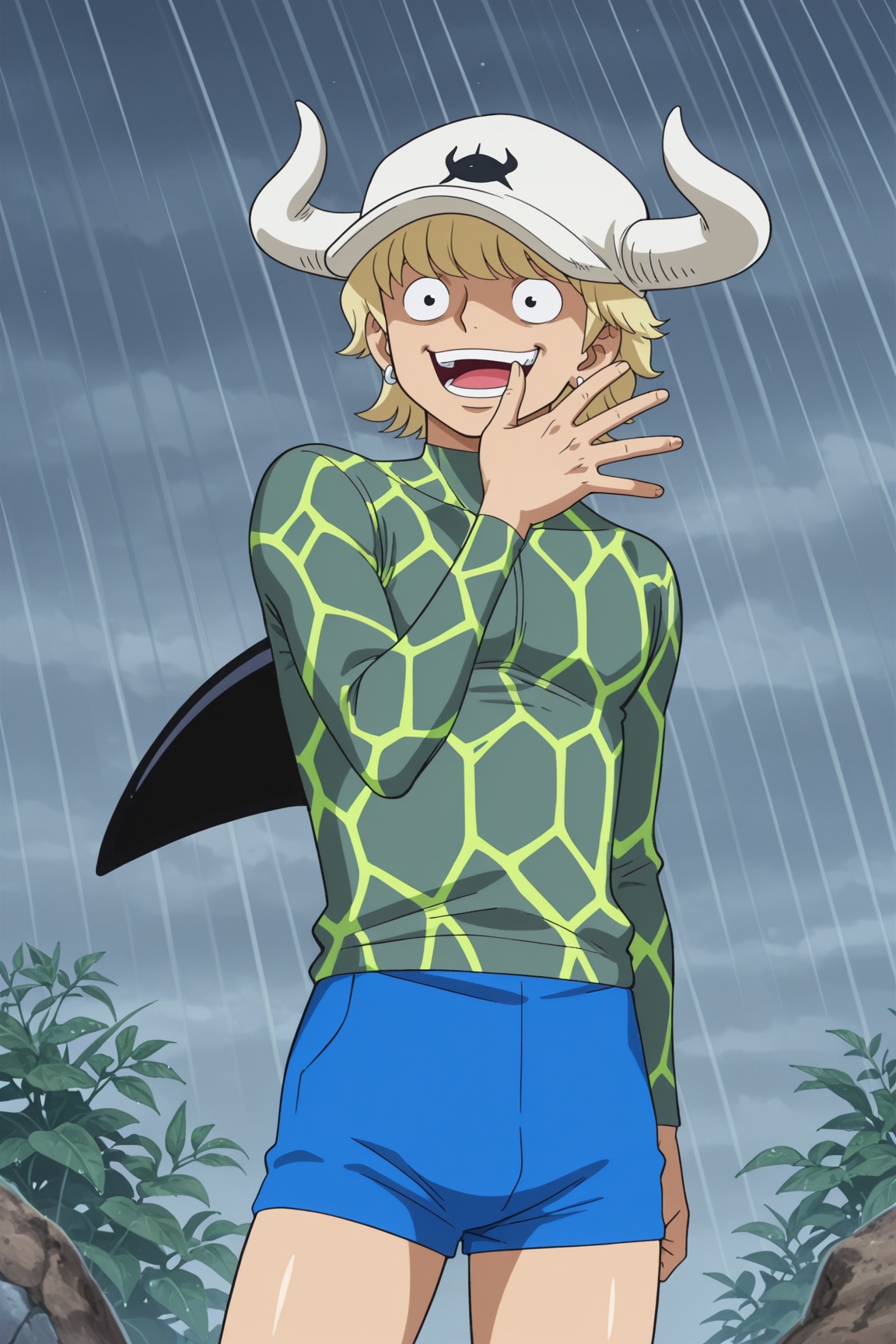 dellinger,  blonde hair,  black eyes on Tensor.Art