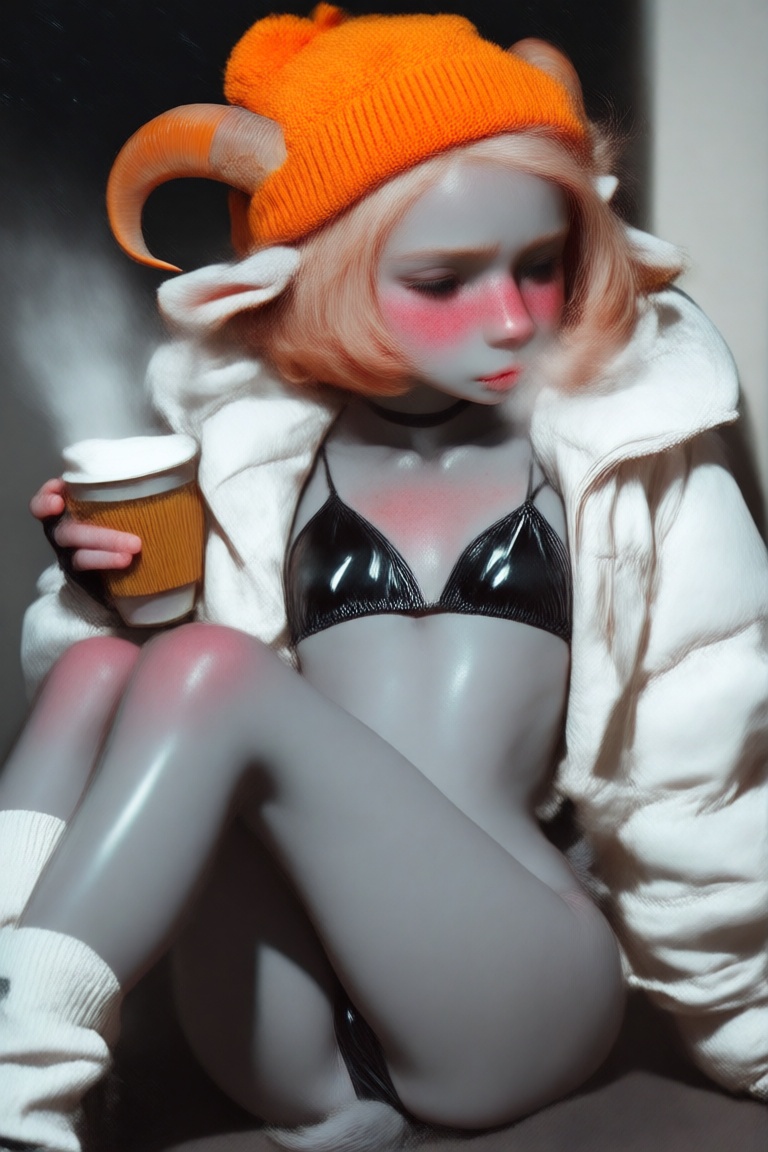 BREAK ((solo)),  ((***** goat woman: 1.5)),  (3O-years-old: 1.5) on Tensor.Art