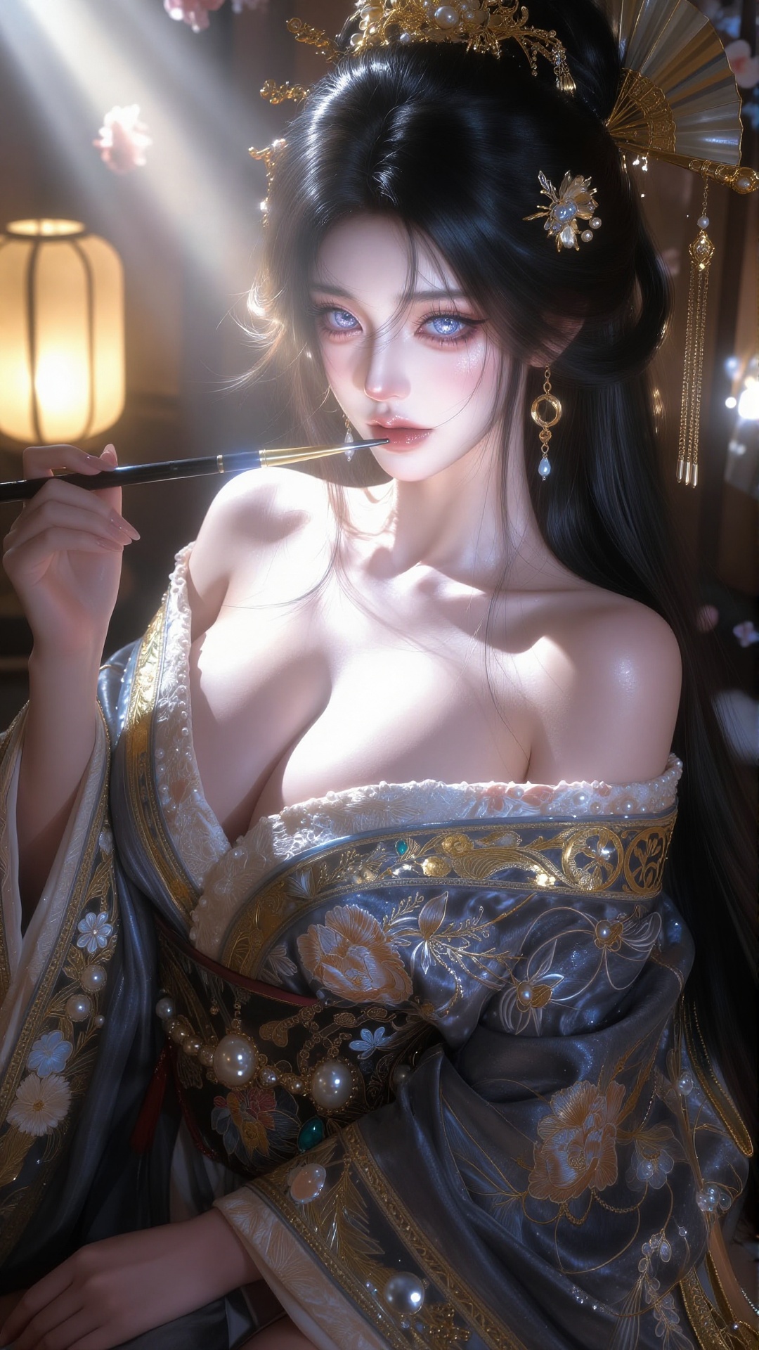Gemstone_eyes,  crystal_eyes,  glossy_eyes on Tensor.Art